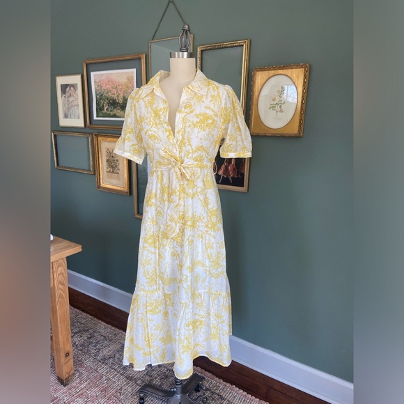 Butter Yellow Puff Sleeve Top main image 1